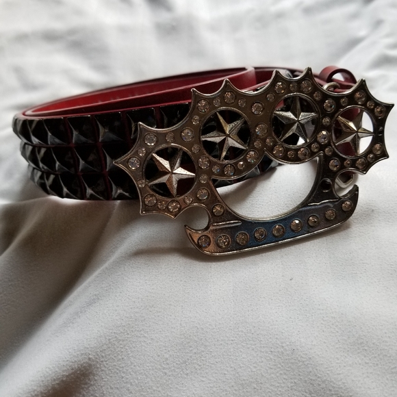 Spencer's Accessories Brass Knuckles Belt Buckle Poshmark